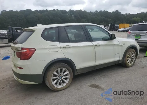2014 BMW X3 xDrive28I from USA, damaged, VIN 5UXWX9C57E0D25335